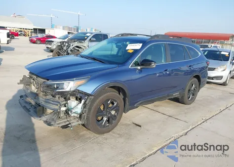 2020 Subaru Outback Onyx Edition Xt z USA, uszkodzony, nr VIN 4S4BTGKDXL3206207